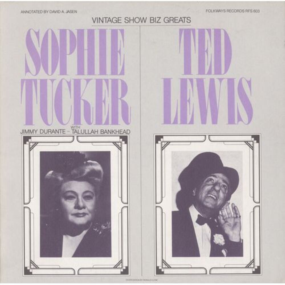 Ted Lewis - Vintage Show Biz Greats  CD